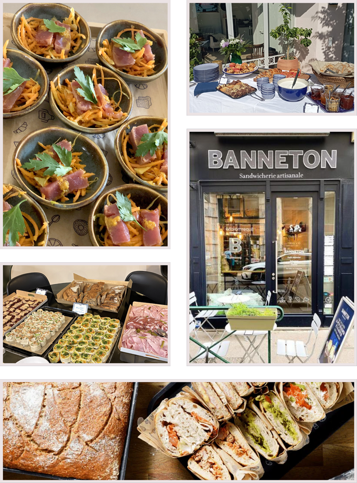 Concept Banneton Sandwicherie artisanale