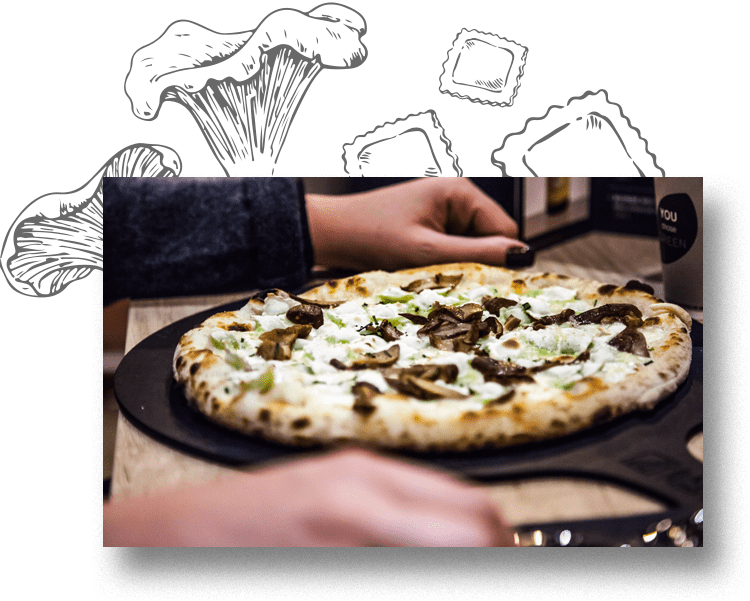 pizzas gastronomiques Basilic and Co