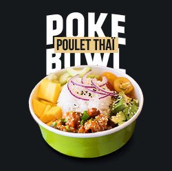 Image de Poke Bowl Poulet Thaï