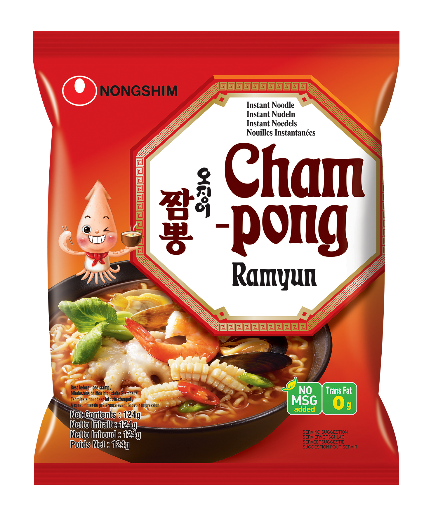 NOUILLES SAVEUR F. DE MER CHAMPONG NS 124G