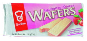 GAUFRETTES SAVEUR FRAISE GARDEN 200G