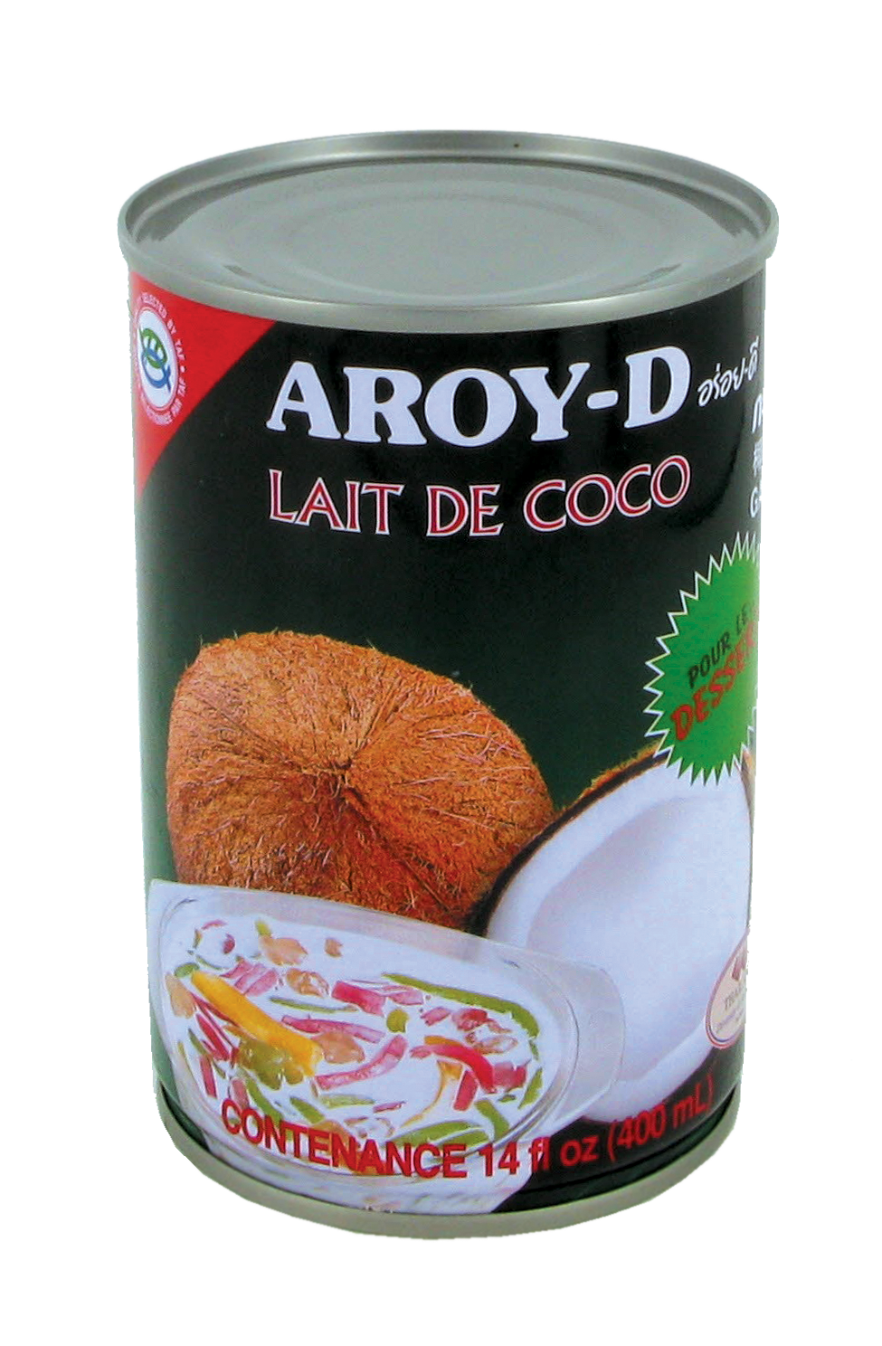 LAIT DE COCO (DESSERT) AROY-D 400ML