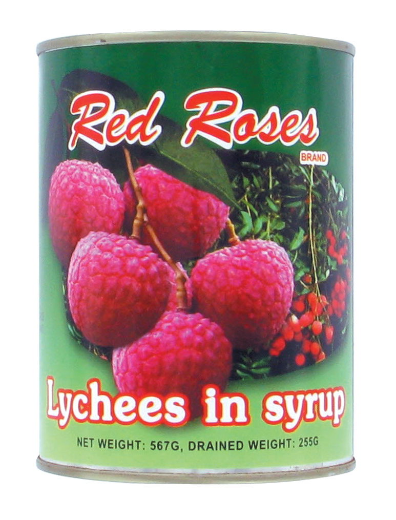 LYCHEES AU SIROP RED ROSES 567G