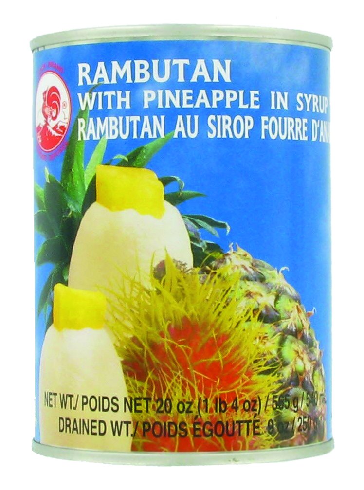 RAMBOUTANS ET ANANAS AU SIROP COCK 565G