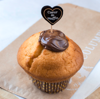 Image de Muffin pépites cœur choco noisette