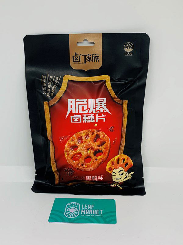 SNACKS RACINES DE LOTUS EPICEES 130G CH