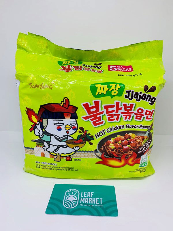 NOUILLES HOT CHICKEN JJAJANG SAMYANG 130G