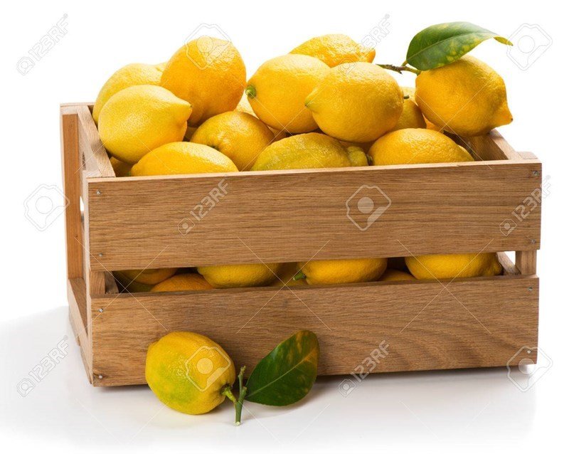 Offre fraicheur, La caisse de citrons jaunes by Monsieur Glaçons.