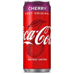 Image de Coca cola cherry 33 cl