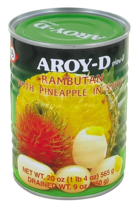 RAMBOUTANS ET ANANAS AU SIROP AROY-D 565G
