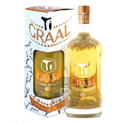Rhum Arrangé GRAAL Citron Passion 70CL