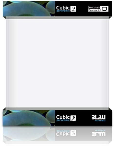 BLAU - Aquarium Cubic Panoramic 19L 25x25x30