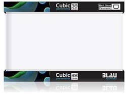 Image de BLAU - Aquarium Cubic Panoramic 38L 45x28x30