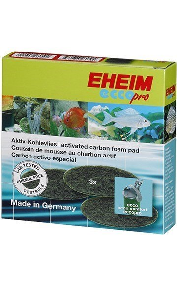 EHEIM - Mousse au Charbon actif x3 pour Ecco pro 130-300