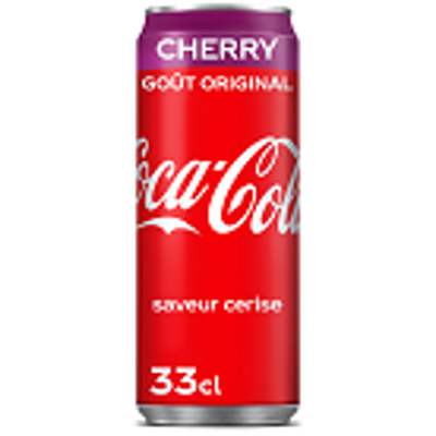 Image de Coca cola cherry 33cl