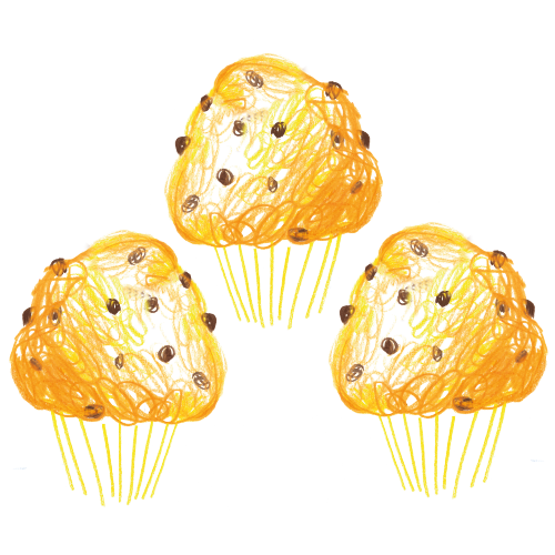Trio de Mini-Muffins