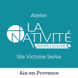 Image de ATELIERS LA NATIVITE STE VICTOIRE 5e/4e niveau 2: vendredi 12h40/ 13h25