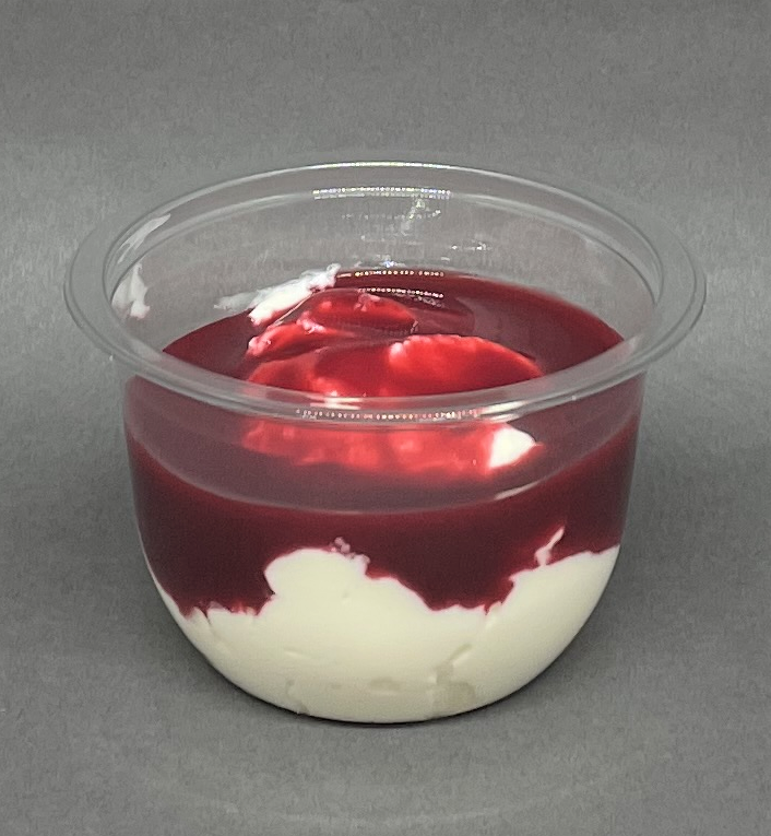 Image de Fromage Blanc Coulis de fruits rouges