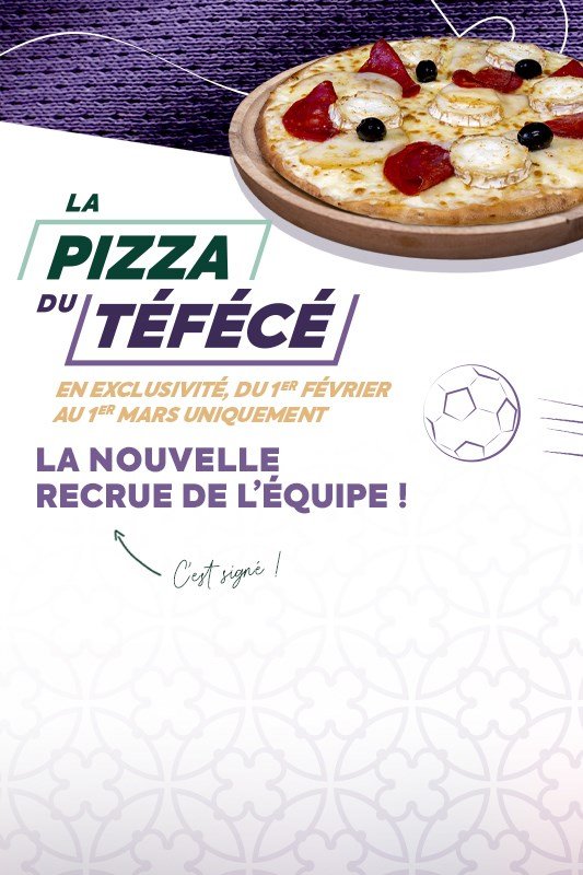 C'est le retour de la pizza du TéFéCé !