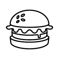 Image de plat ou burger du jour