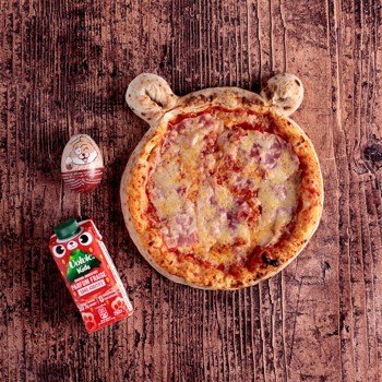 Image de Menu Drôle - Pizza Jambon / Emmental