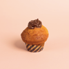 Image de Muffin Cœur choco noisette