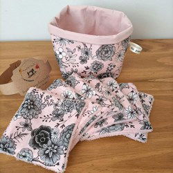 Image de COFFRET DE LINGETTES DEMAQUILLANTES LAVABLES fdp inclus