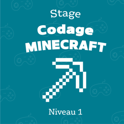 Image de STAGE CODAGE MINECRAFT Education : du lundi 26 au mardi 27 juin 2023 de 13h30 à 17h00