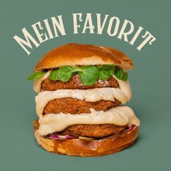 Image de Burger Mein Favorit Vegetarisch Zuper Grob
