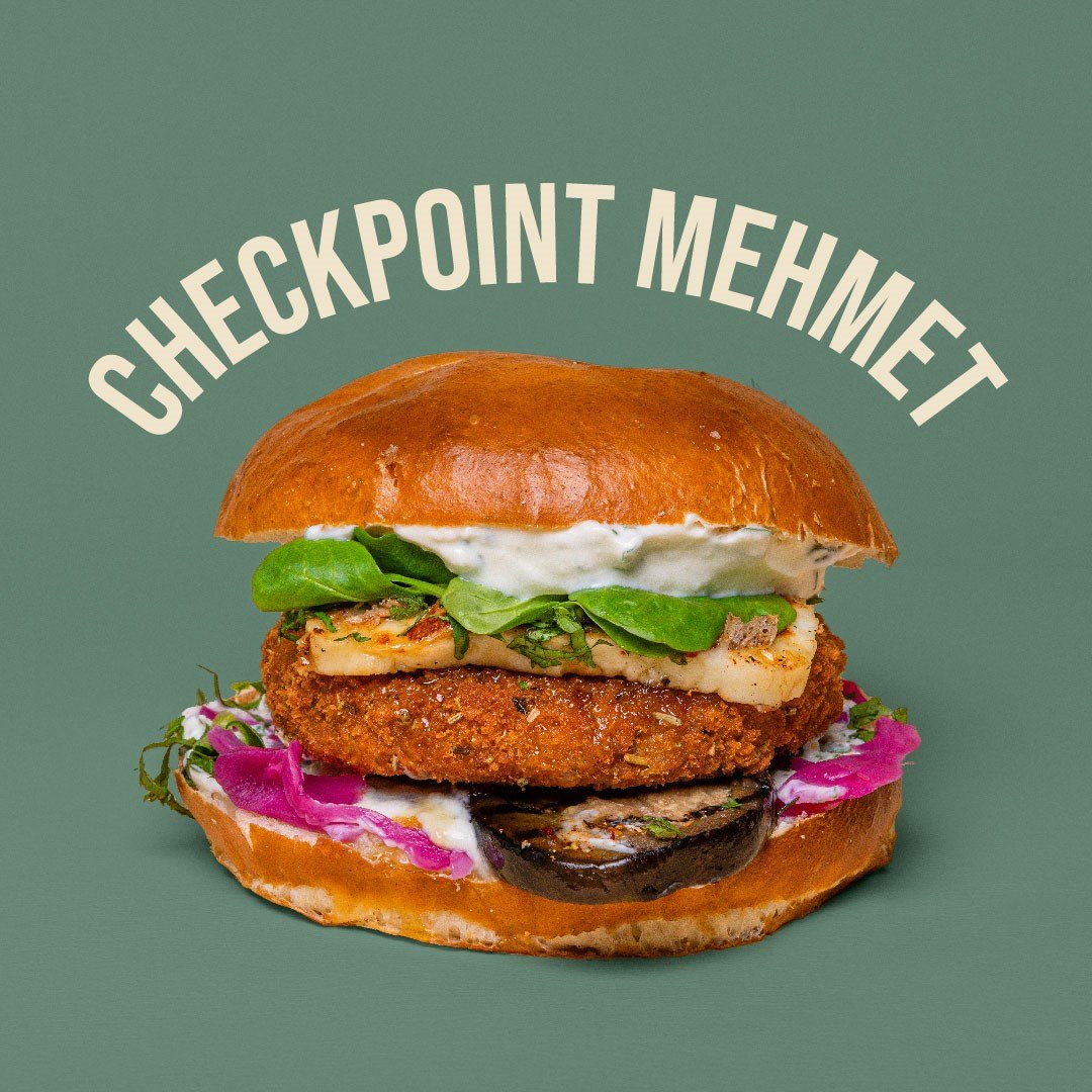 Burger Checkpoint Mehmet Vegetarish