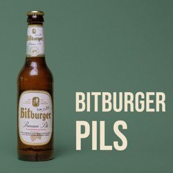 Image de -- Bitburger Pils 33cl --