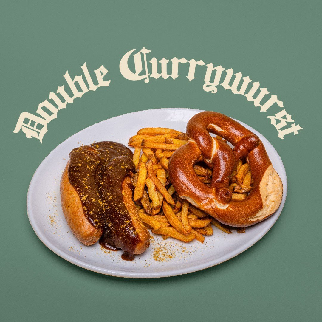 Double curry wurst