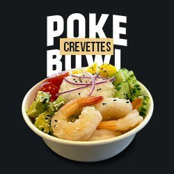 Image de Poke Bowl Crevettes Rolls