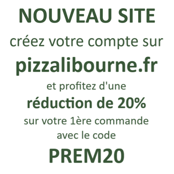 Image de Commandez désormais sur pizzalibourne.fr