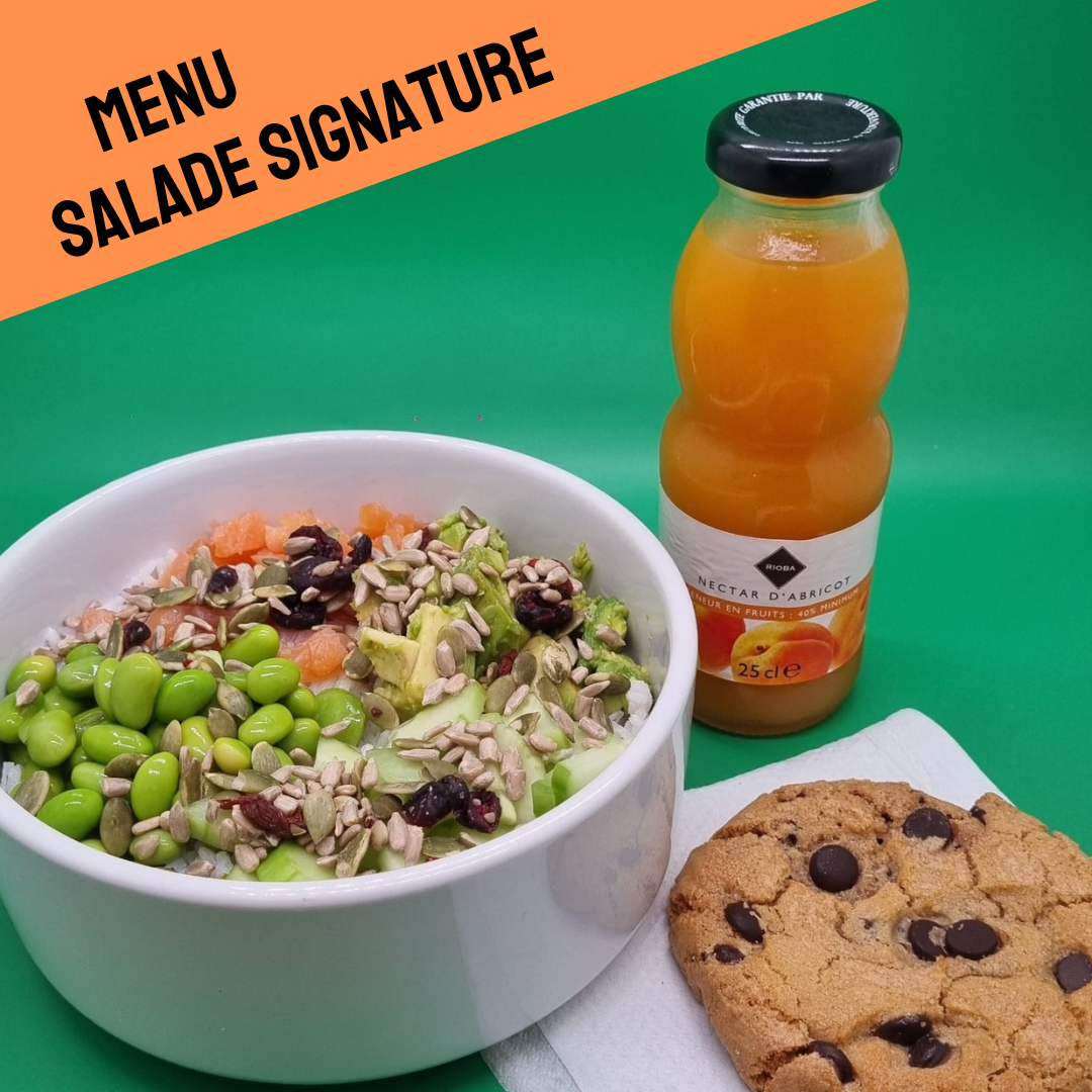 Menu salade signature