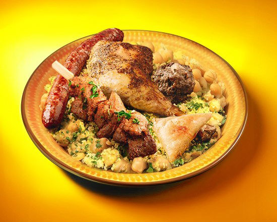 Couscous aux pois chiches royal