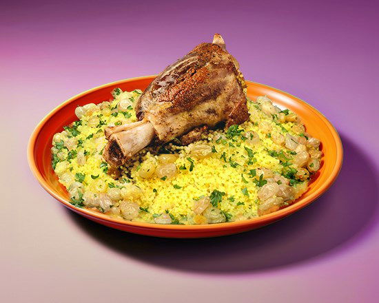 Couscous aux raisins Agneau