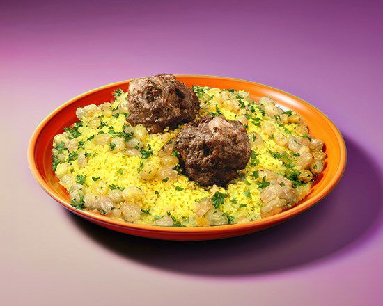 Couscous aux raisins Boulette