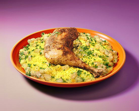 Couscous aux raisins Poulet 