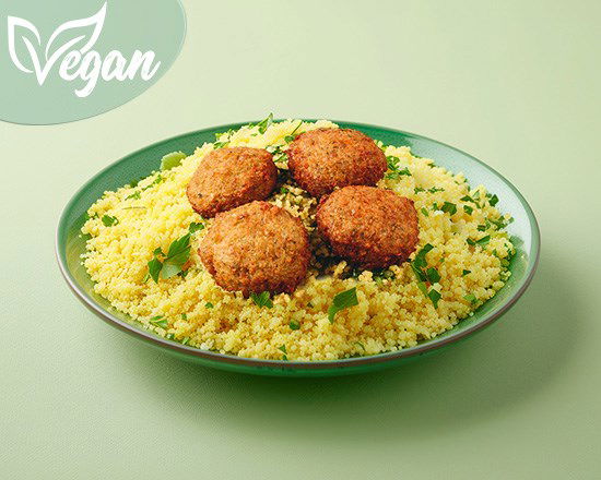 Couscous nature falafel