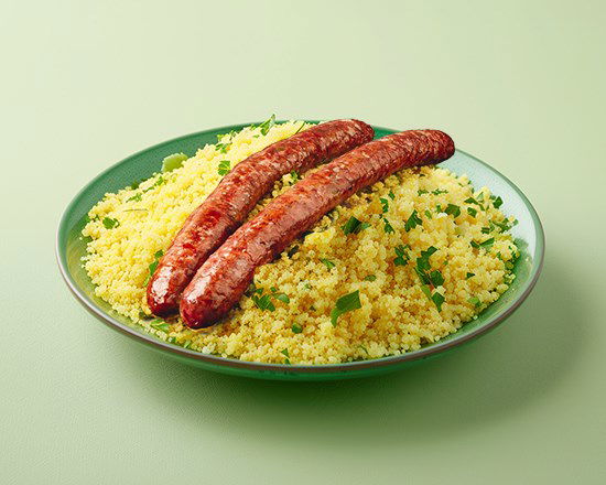 Couscous nature Merguez