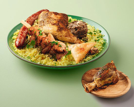 Couscous nature Royal + Agneau