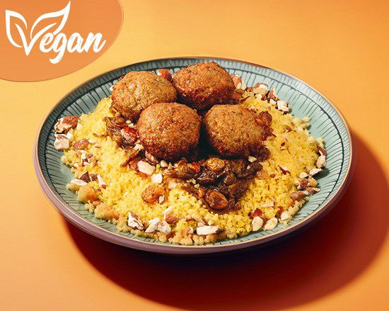 Couscous Tfaya Falafel