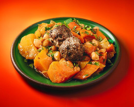 Légumes à l'oriental Boulette