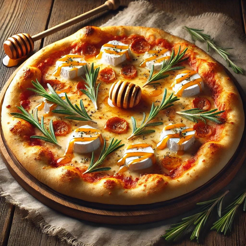 Pizza chèvre miel 