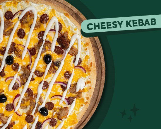 Cheesy kebab