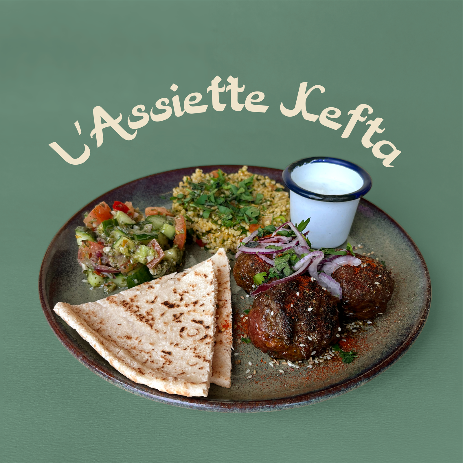 Assiette Kefta Assiette Kefta
