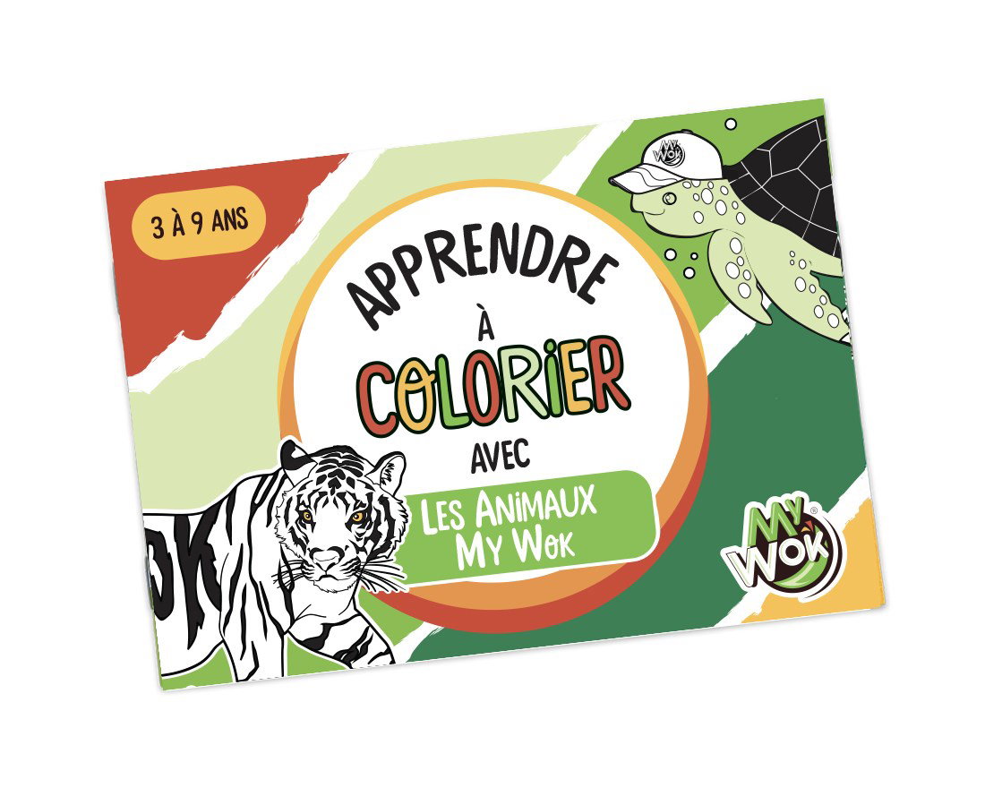 Coloriage "Les Animaux My Wok" Offert