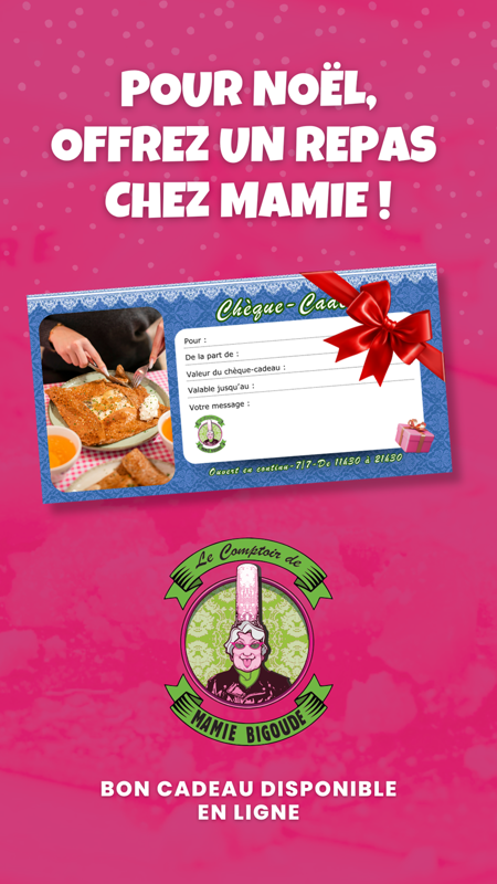 Offrez un moment gourmand chez Mamie Bigoude !