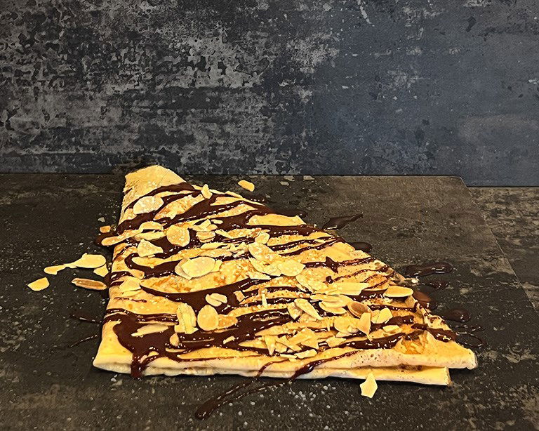 crêpe chocolat fondu praliné*